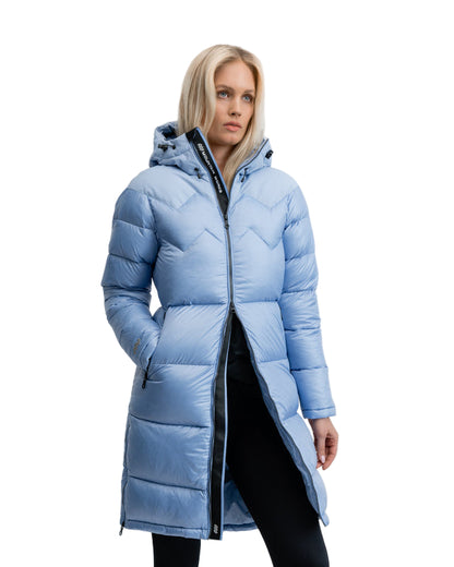 Mountain Works Cocoon Down Coat Forever Blue