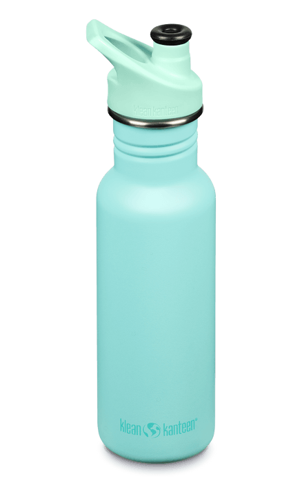 Klean Kanteen Classic Narrow 532ml Sport Cap Vattenflaska Pastel Turquoise - NatureLife