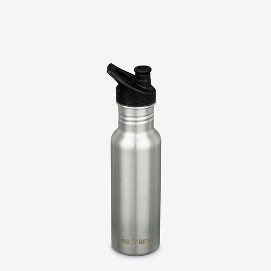 Classic Narrow 532ml Sport Cap Vattenflaska Silver