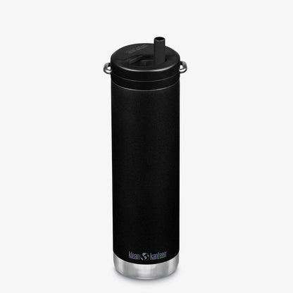 Klean Kanteen TKWide Isolerad 355ML/592ML/946ML (Twist Cap) Vattenflaska Svart - NatureLife