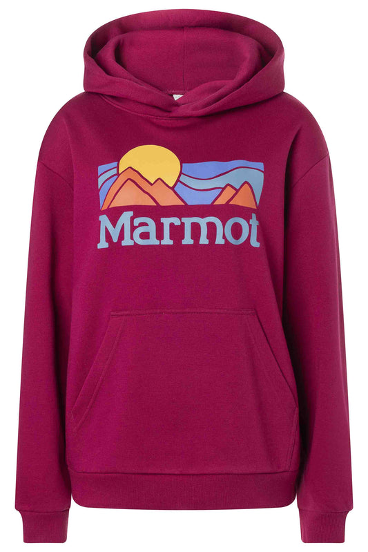 Marmot Wm's Coastal Hoody Red Mulberry