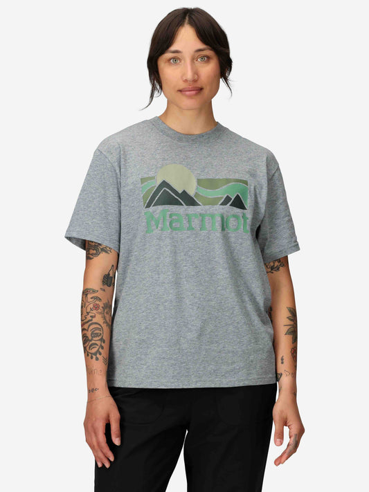 Marmot Wm's Coastal Tee SS Grey Heather