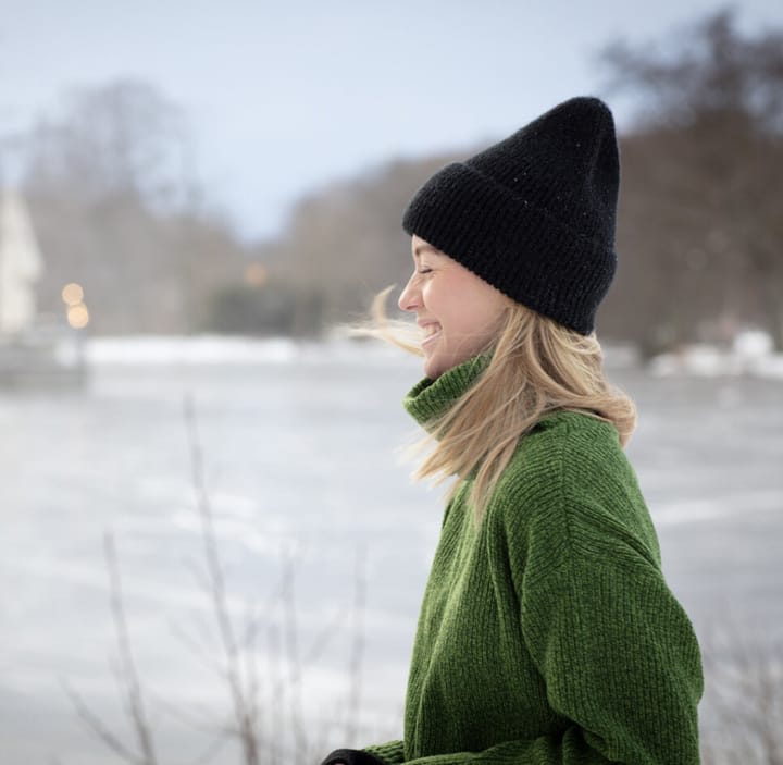 Sätila Sandby Polo Sweater Green Melange