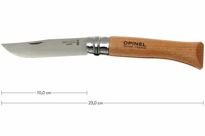 Opinel N°10 Beech Stainless Steel - NatureLife