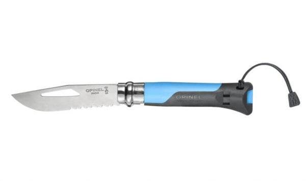 Opinel Blister N08 Outdoor Soft Blue - NatureLife