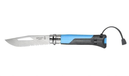 Opinel Blister N08 Outdoor Soft Blue - NatureLife