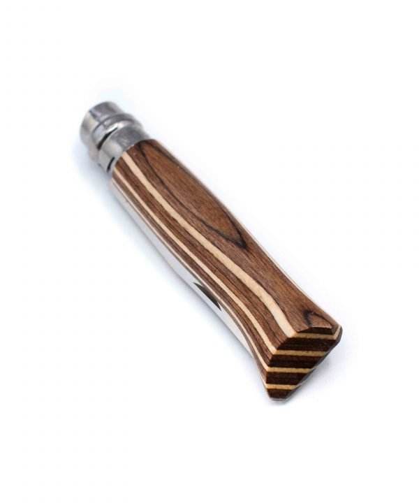 Opinel N08 Laminated Birch Brown - NatureLife