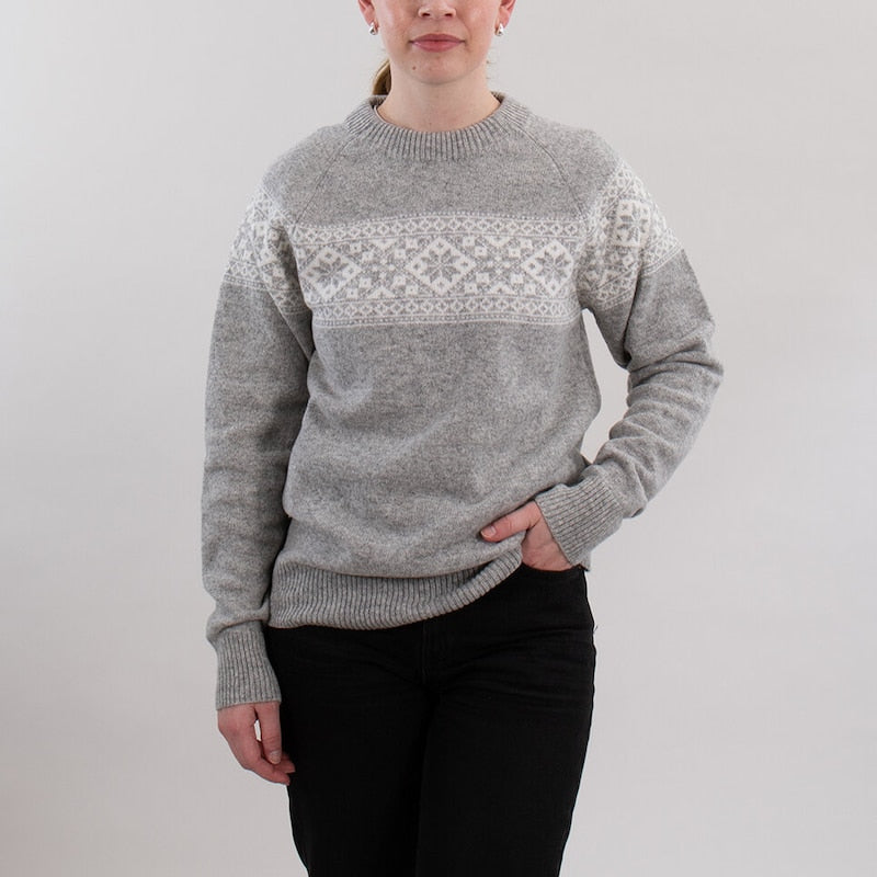 Sätila Grace Sweater Silver Grey Dam