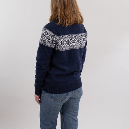 Sätila Grace Sweater Navy Dam