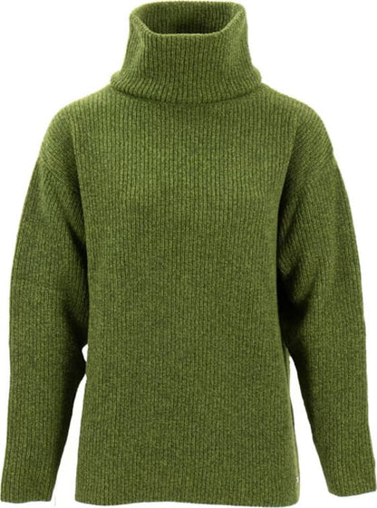 Sätila Sandby Polo Sweater Green Melange