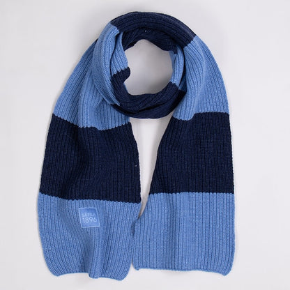 Sätila Lexby Striped Scarf Skye Blue Combo