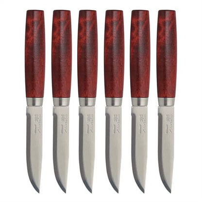 Morakniv Steak Knife Classic Set Of 6 (S) Red