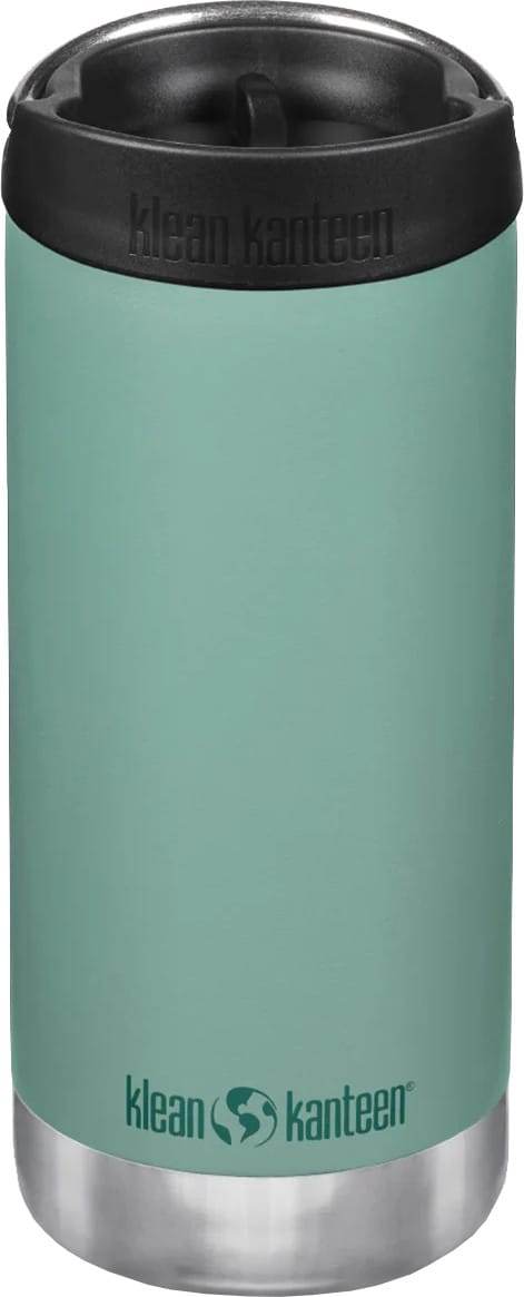 Klean Kanteen TKWide Isolerad 355ML/592ML (Café Cap) Vattenflaska Beryl Green - NatureLife