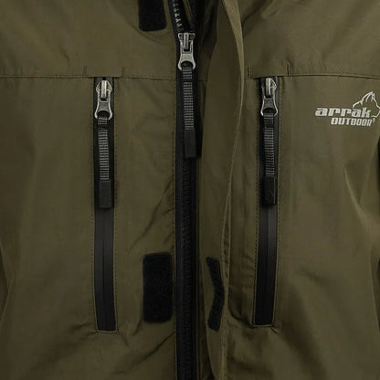 Arrak Outdoor Arrak Rain Jacket Men Olive