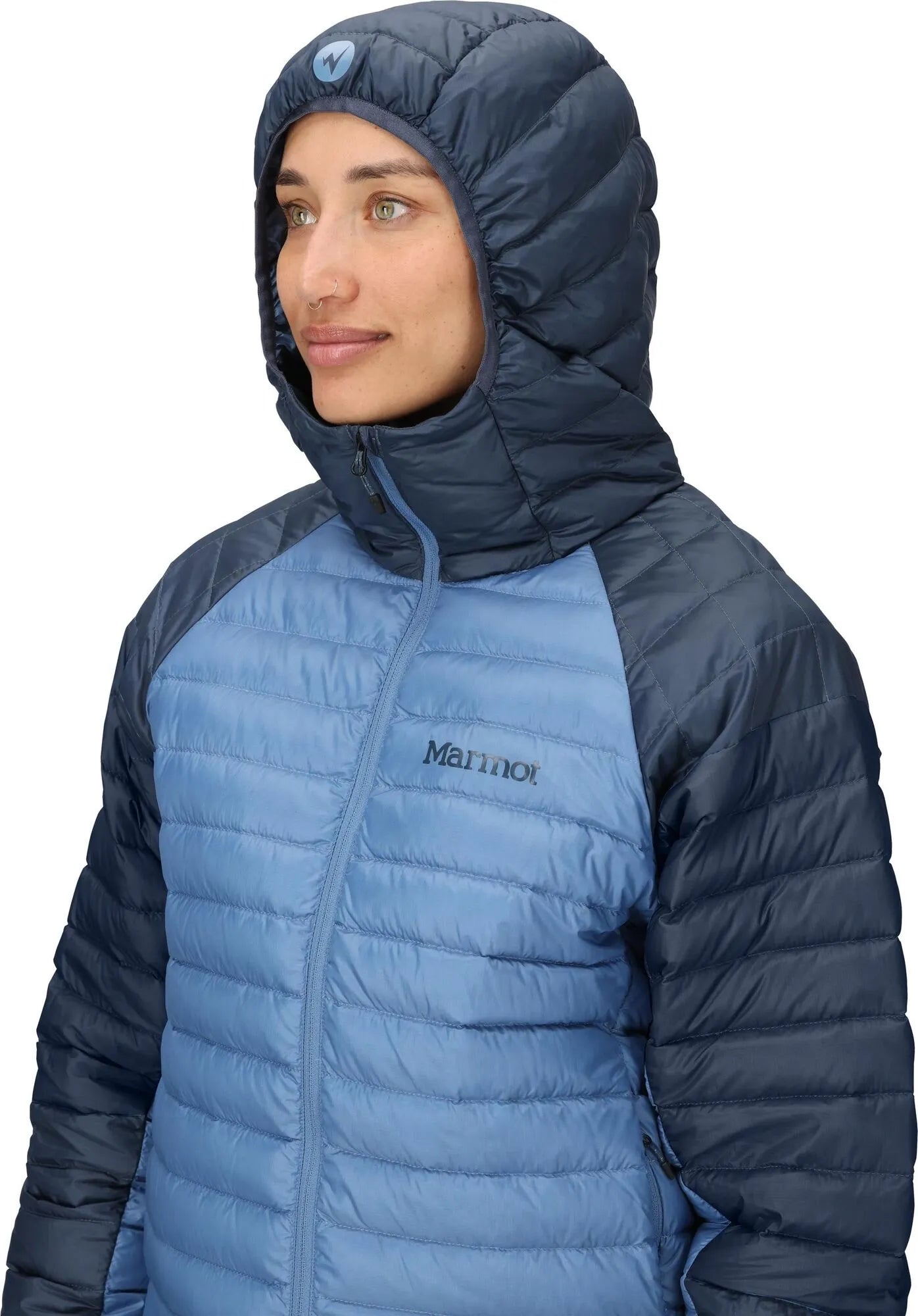 Marmot Wm's Hype Down Hoody Thunderhead/Rain Cloud