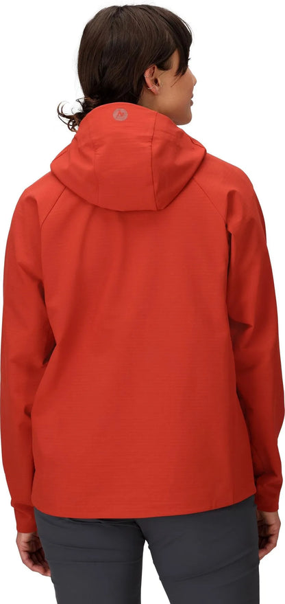 Marmot Women's Pinnacle DriClme Hoody Sumac
