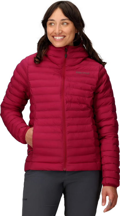 Marmot Wm's Echo Featherless Hoody Red Mulberry