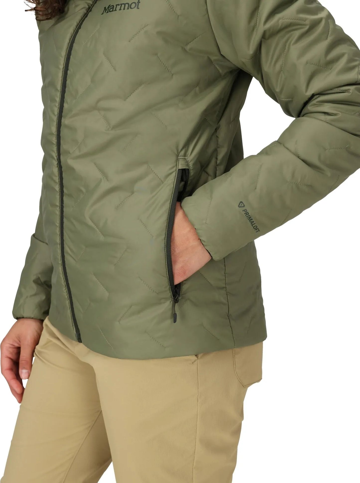 Marmot Wm's MonoQuilt Hoody Olive Grove