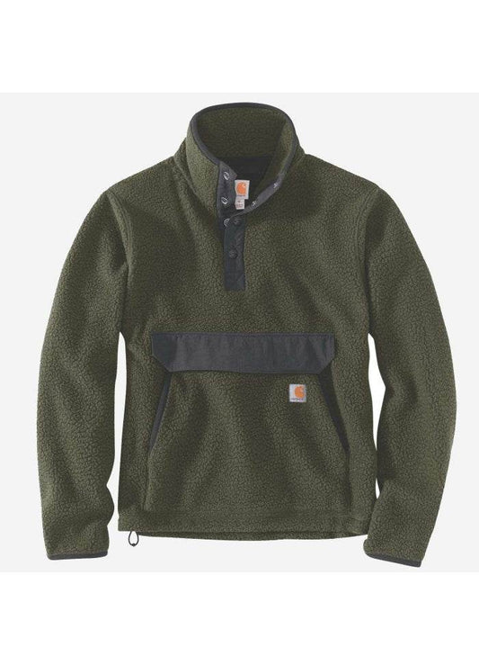 Carhartt Relaxed Fit Fleece Pullover Basil Heather - NatureLife