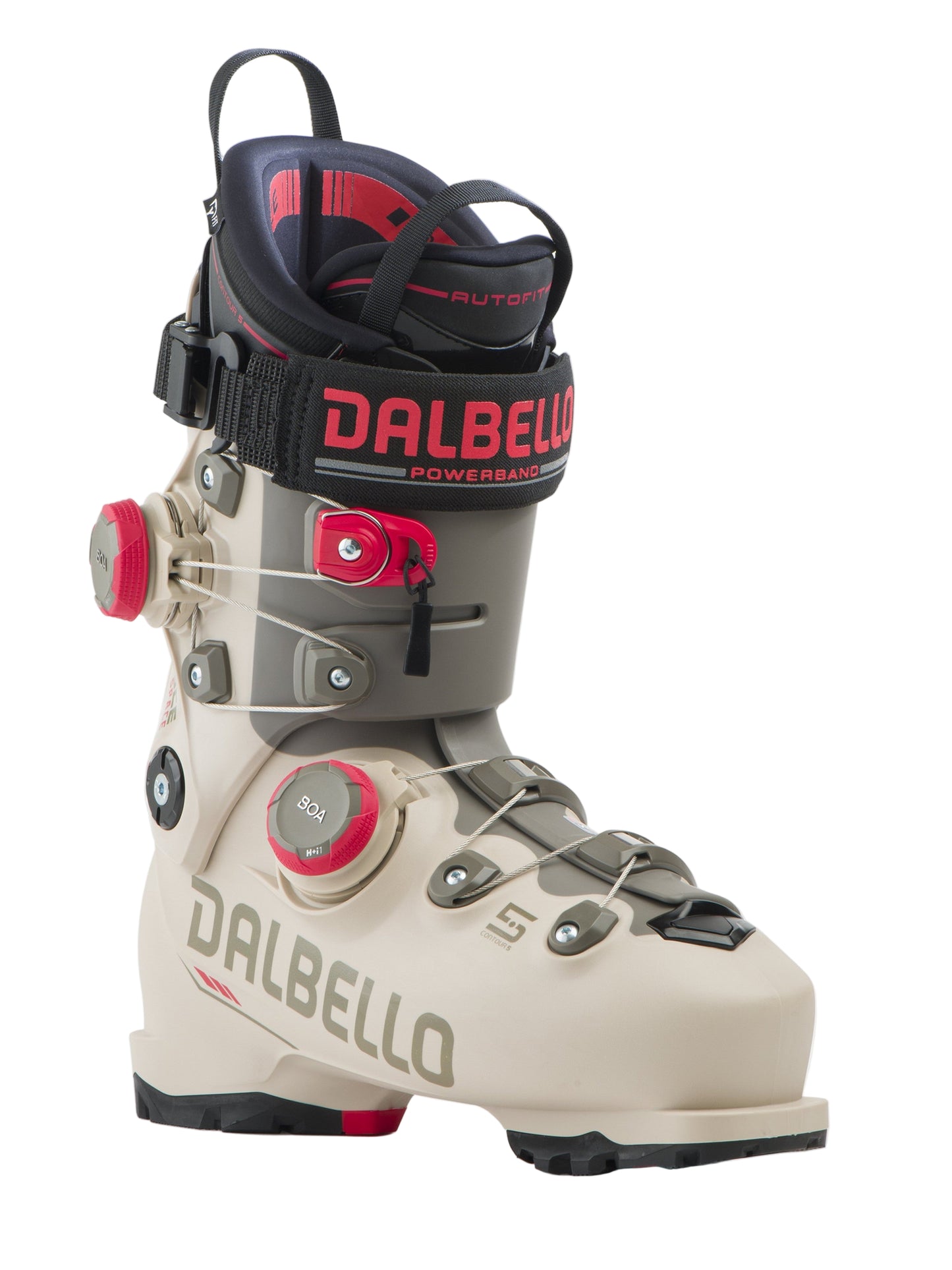 Dalbello Veloce SPACE 130 Dual Boa Ecru/Stone Grey