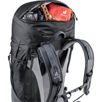 Deuter Futura Air Trek 50+10 Herr Black-Graphite - NatureLife