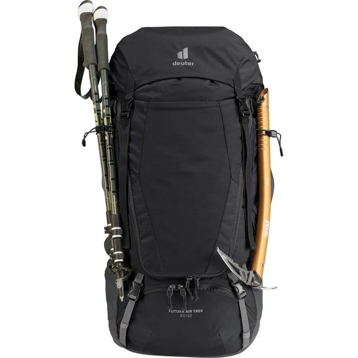 Deuter Futura Air Trek 60+10 Herr Black-Graphite - NatureLife