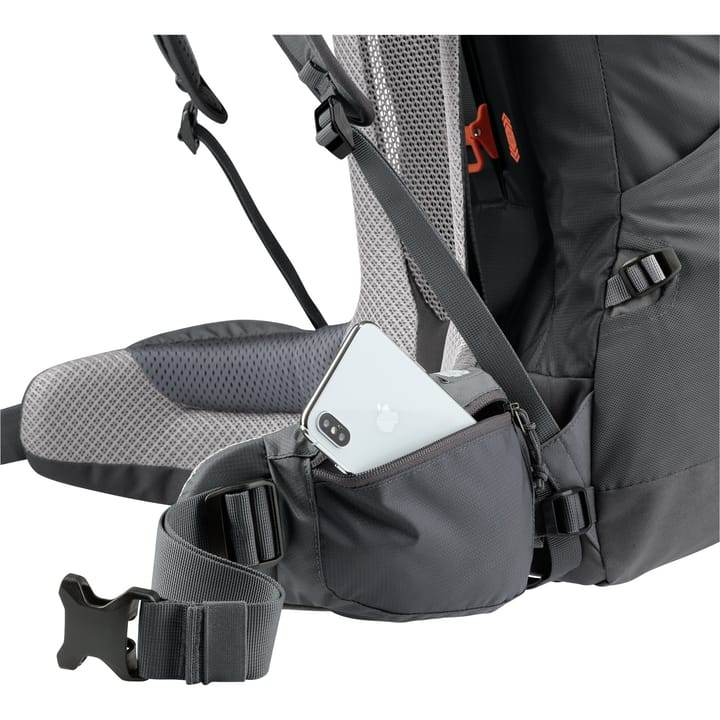Deuter Futura Air Trek 60+10 Herr Black-Graphite - NatureLife