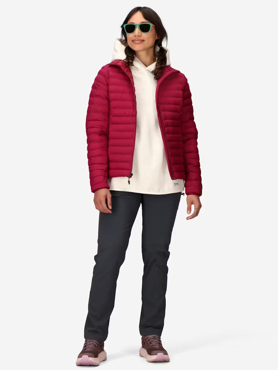 Marmot Wm's Echo Featherless Jacket Red Mulberry