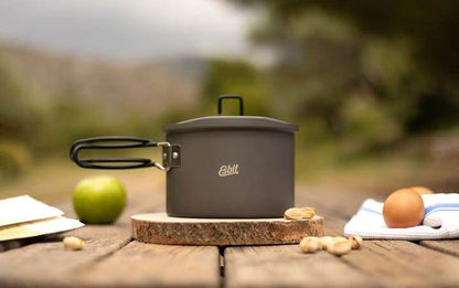 Esbit Aluminum Pot 1600 ml Grey - NatureLife