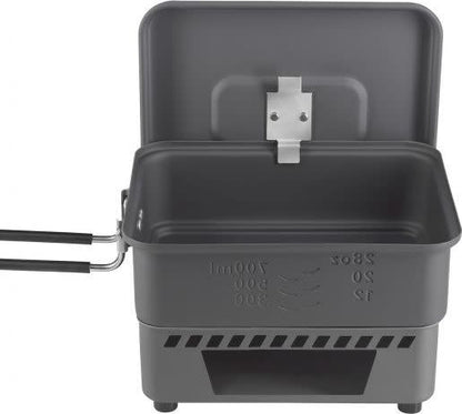 Esbit Solid Fuel Cookset 1100 ml Grey