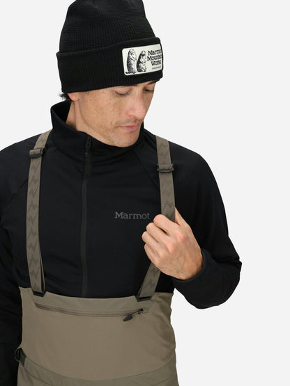 Marmot Solitude UL Bio 1/4 Bib Claystone