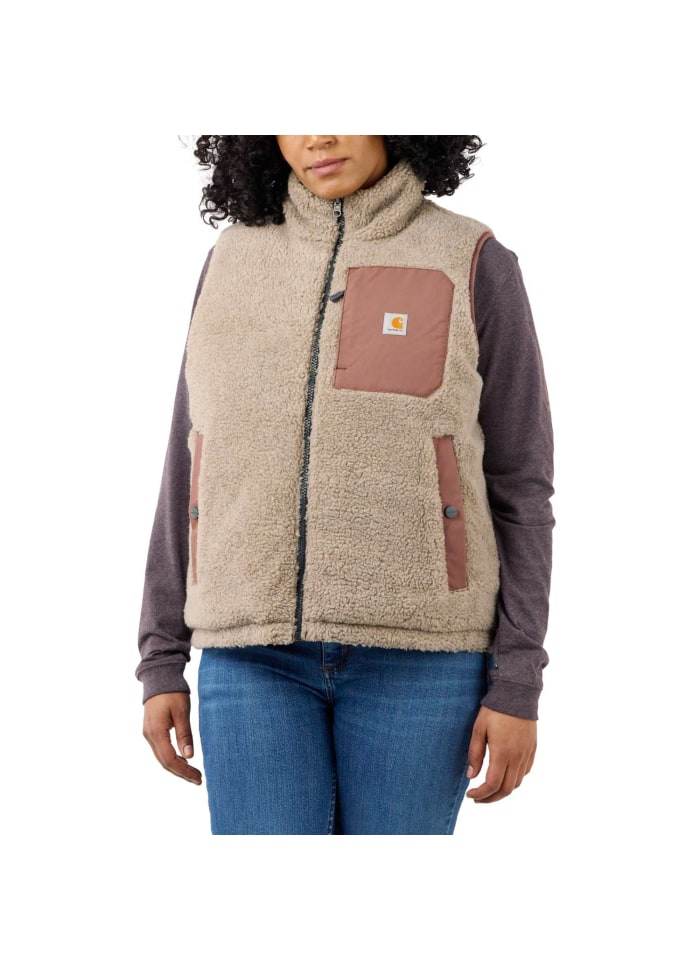 Carhartt Relaxed Midweight Utility Vest Nutmeg - NatureLife