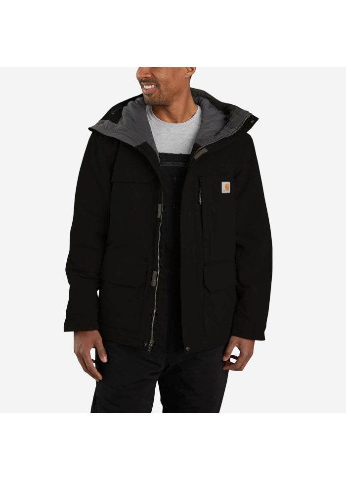 Carhartt Super Dux Bonded Chore Coat Black - NatureLife