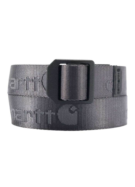 Carhartt Nylon Webbing Ladder Lock Belt Gravel - NatureLife