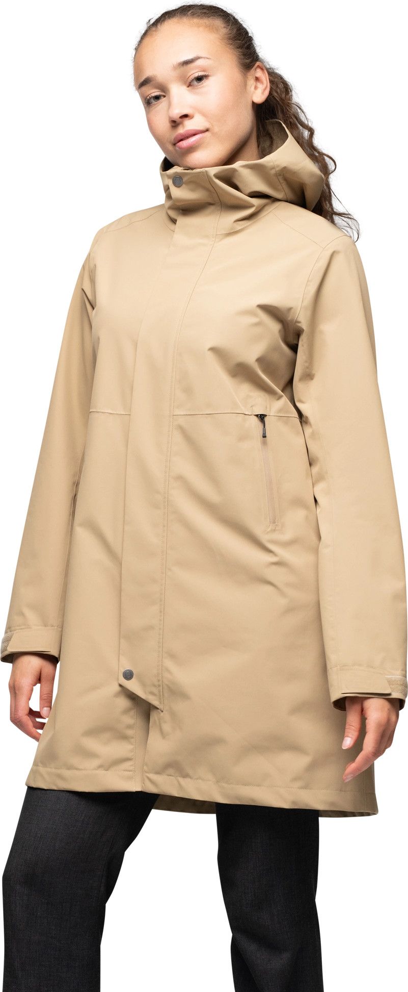 Bergans Urban 2L Shell Coat Women Warm Sand