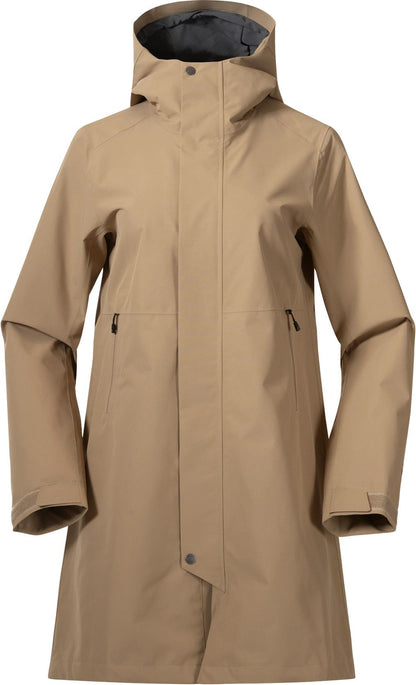 Bergans Urban 2L Shell Coat Women Warm Sand
