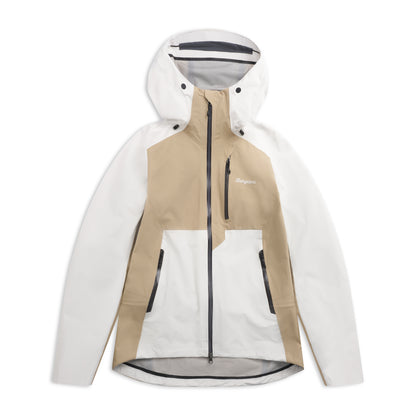 Bergans Oppdal 3L Shell Jacket Dam Arctic White/Sandstone