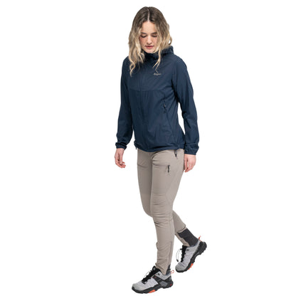 Bergans Rabot Windbreaker Jacket Women Navy Blue