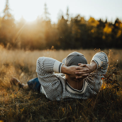 Bergans Alvdal Wool Jumper Men Vanilla White / Solid Dark Grey