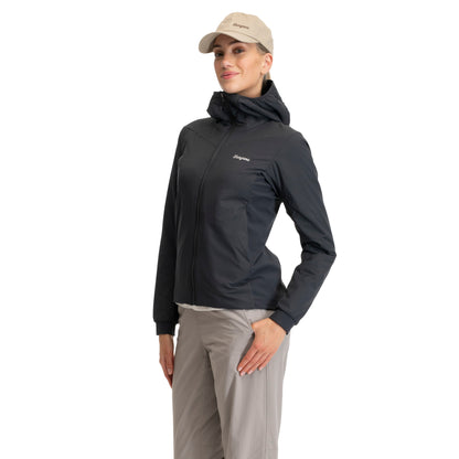 Bergans Holo Insulated Hood Jacket Women Dark Shadow Grey