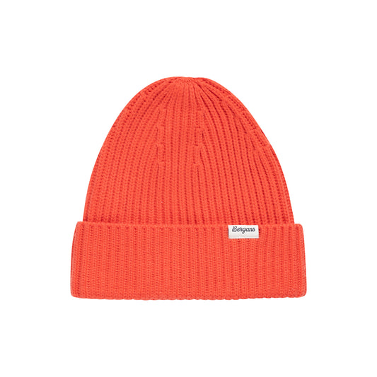 Bergans Nordmarka Merino Beanie Peachy Red