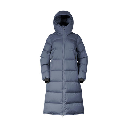 Bergans Urban Down Long Coat Women Granite Blue