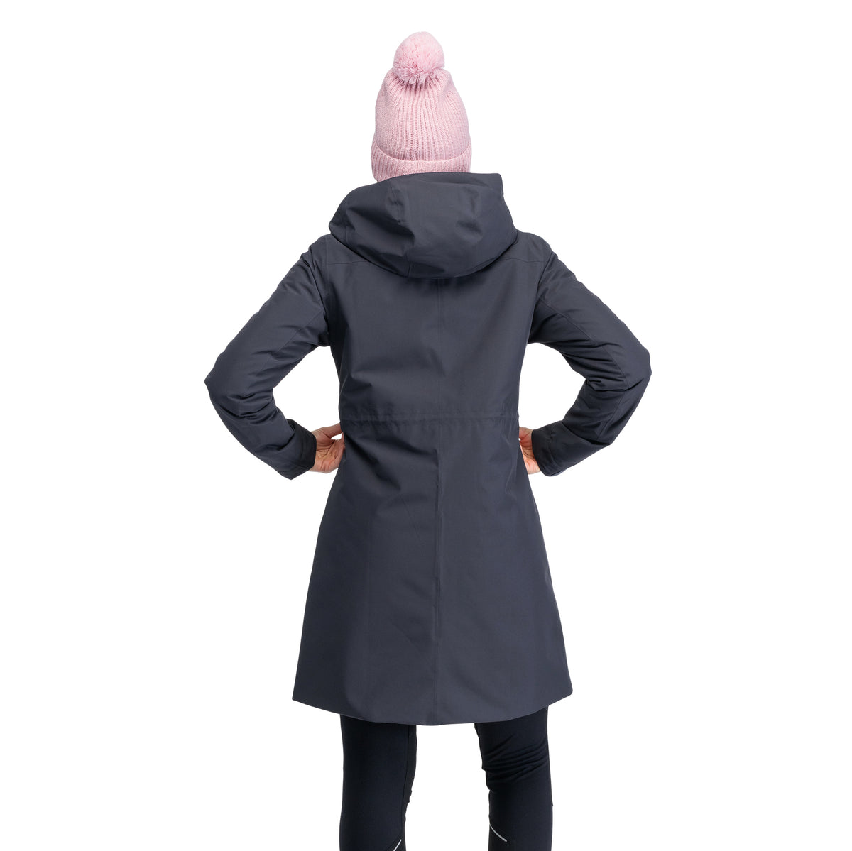 Bergans Oslo Insulated Shell Coat Women Dark Shadow Grey