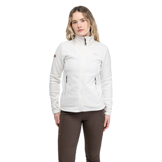 Bergans Hareid Fleece Jacket Women Vanilla White