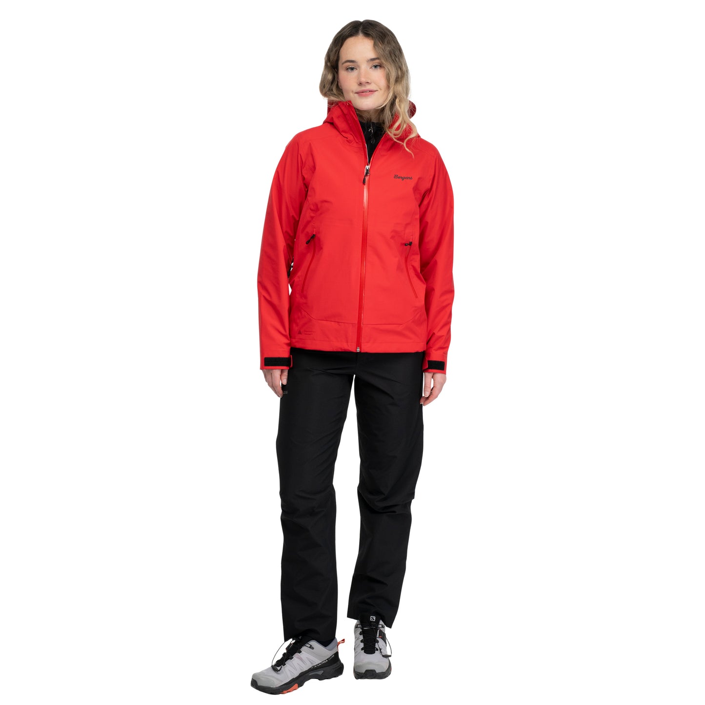 Bergans Essentials 3L Shell Jacket Women Fire Red
