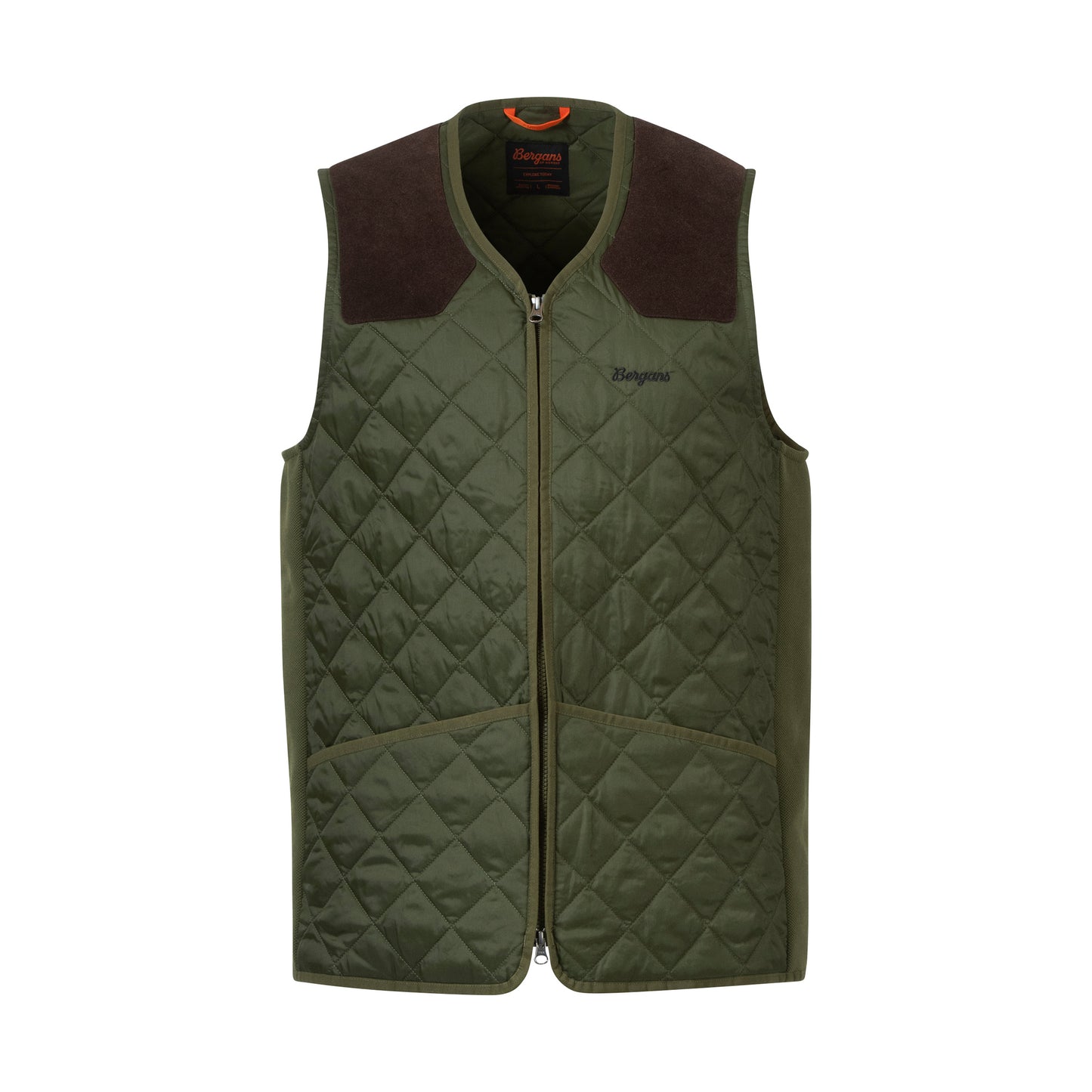 Bergans Unisex Drevsjø Insulated Vest Dark Olive Green