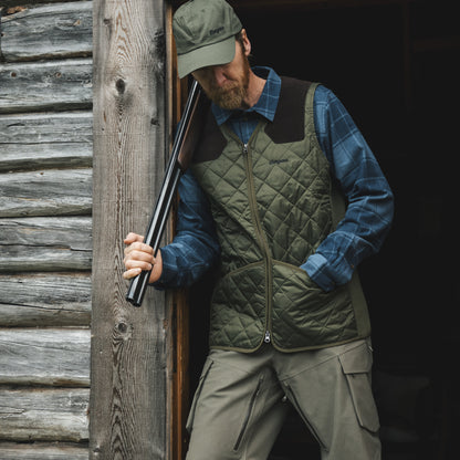 Bergans Unisex Drevsjø Insulated Vest Dark Olive Green