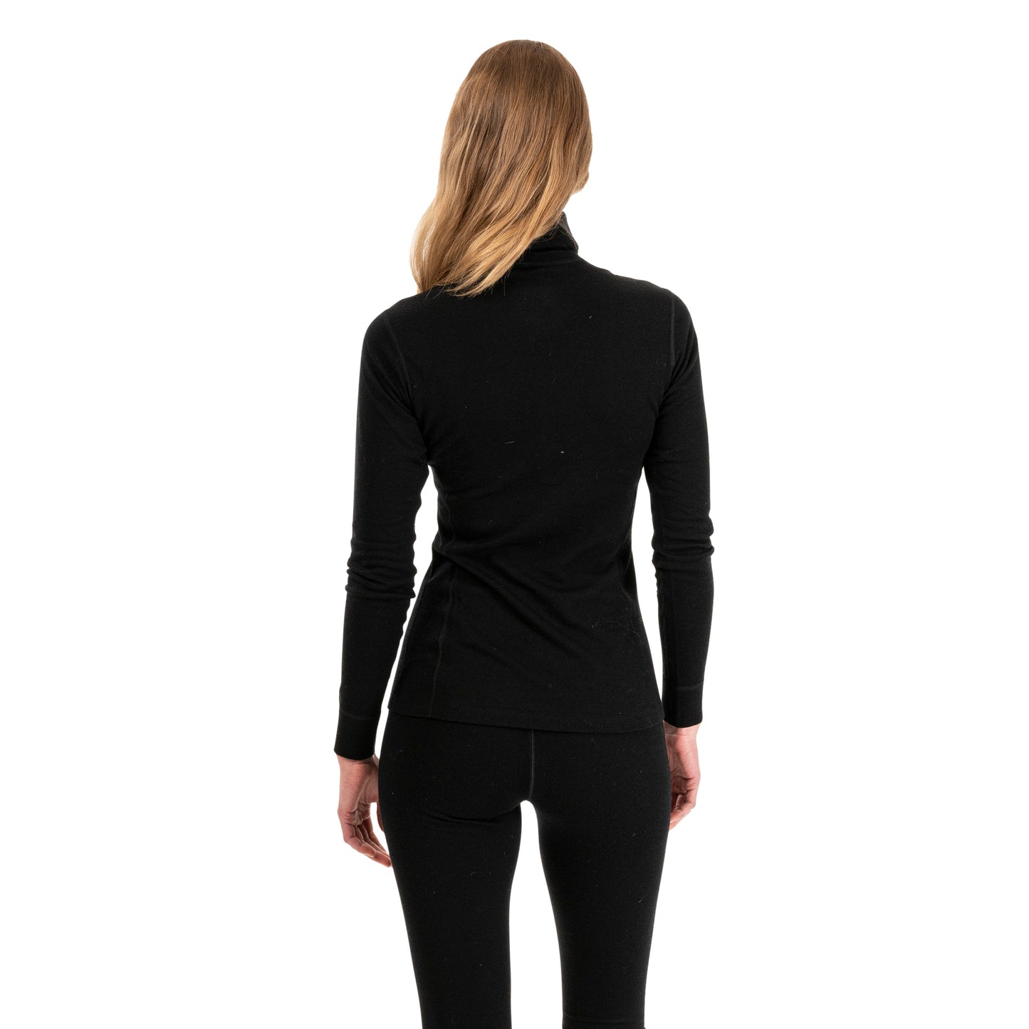 Bergans Inner:Dual Merino Half Zip Women Black