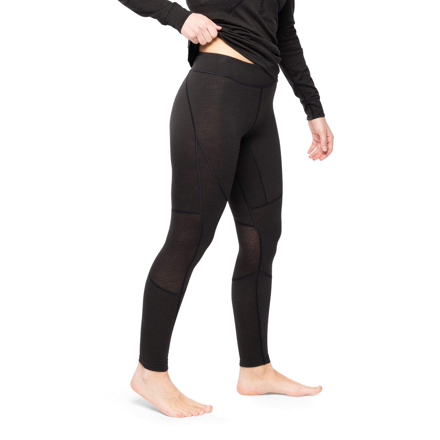 Bergans Inner:Pure Merino Tights Women Black