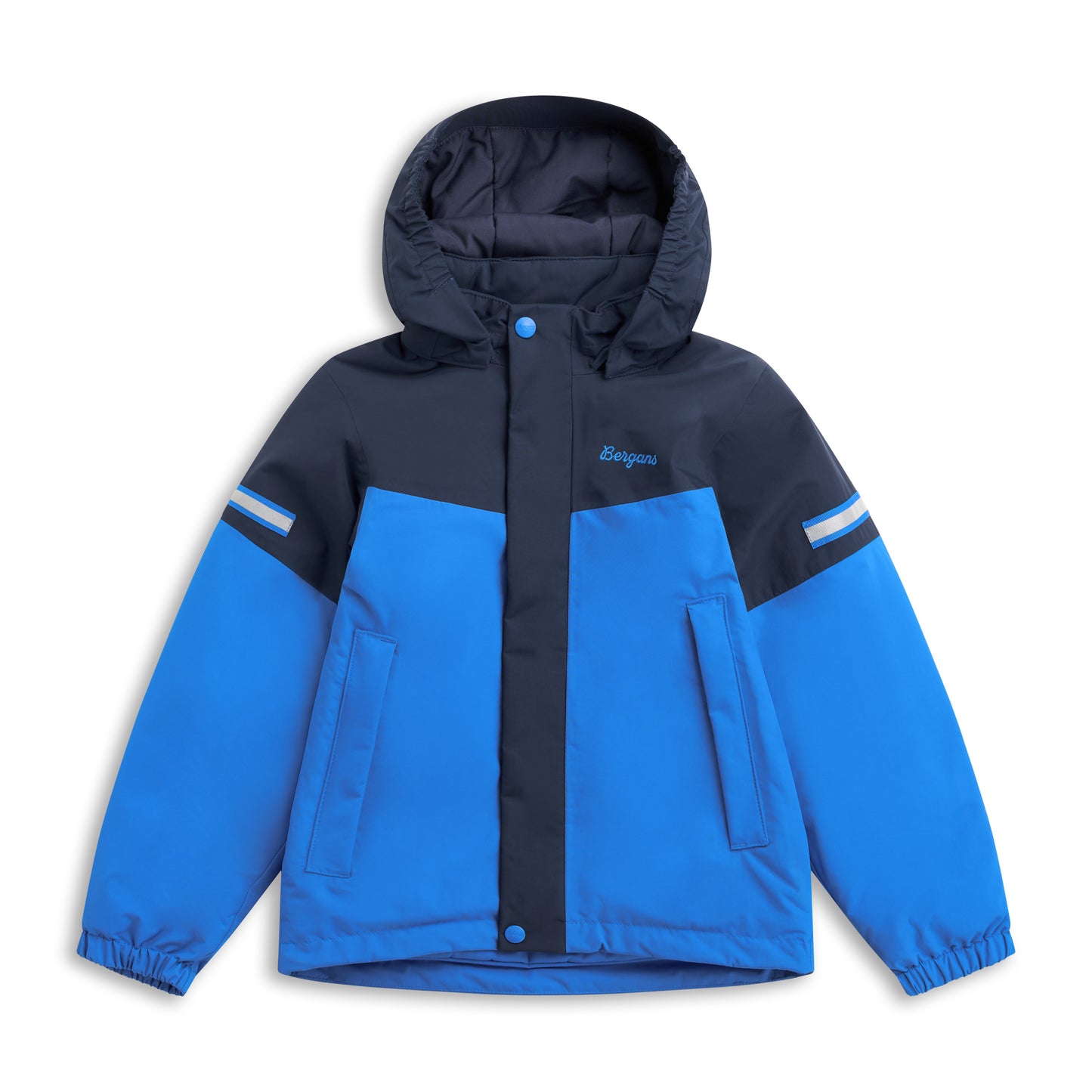 Bergans Lilletind Insulated Shell Jacket Kids Olympic Blue / Navy Blue